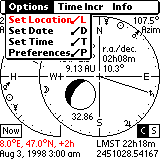 Set location