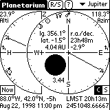 Selecting a planet