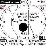 Selecting a planet