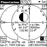 Selecting a planet